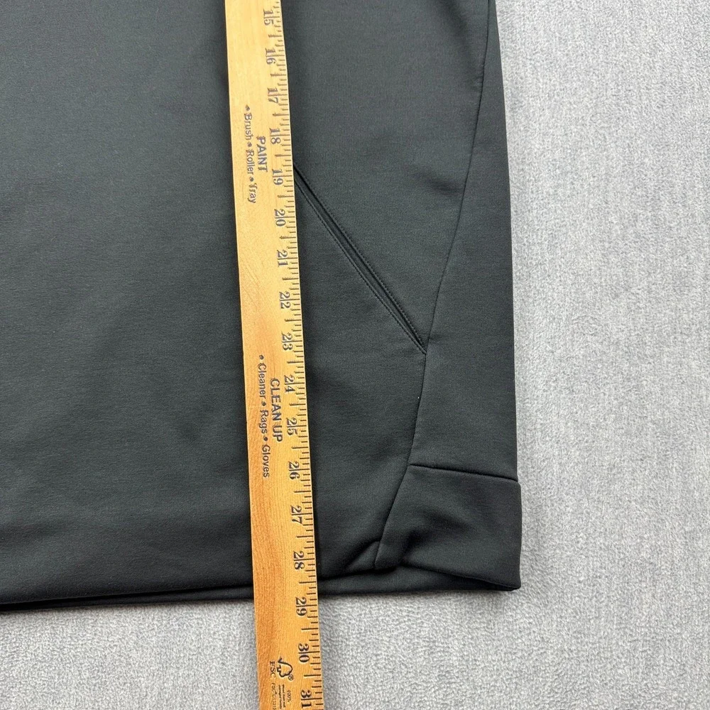 Nike Pullover Mens Medium Black Therma Dri-Fit Hoodie Drawstring Fleece Training